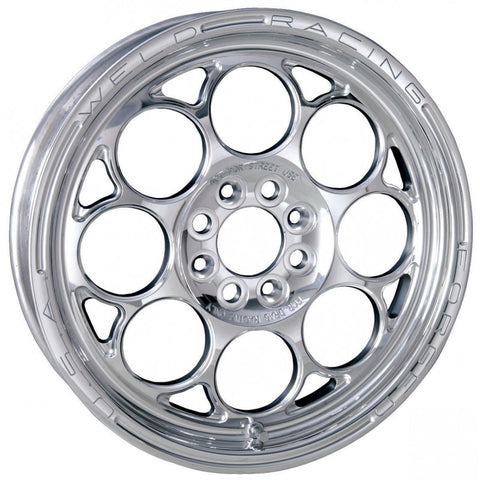 Weld Magnum Import 13x10 / 4x100mm BP / 5in. BS Polished Wheel - Non-Beadlock