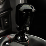 Raceseng Ashiko Shift Knob (No Engraving) 1/2in.-20 Adapter - Black Gloss