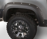 Bushwacker 2019 GMC Sierra 1500 Pocket Style Flares 2pc. Rear - Black