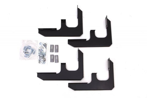 Lund 07-12 Ford Edge (Excl. Sport) Tube Step Running Board Mounting Brackets - Black