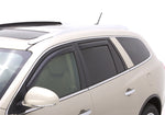 AVS 08-17 Buick Enclave Ventvisor In-Channel Front & Rear Window Deflectors 4pc - Smoke