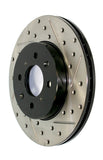 StopTech 07-18 Cadillac Escalade SportStop Slotted & Drilled Rear Right Cryo Rotor
