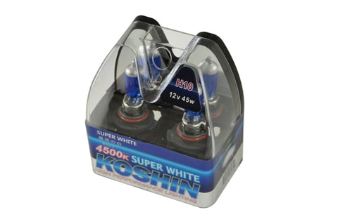 Xtune Koshin H10 Super White Halogen Light Bulbs 12V 42W LB-KO-H10SW