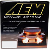 AEM 96-97 Mustang V8 4.6L 4.25in Base ID x 8.125in Base OD x 7.313in H Replacement DryFlow Filter