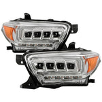 Spyder 16-20 Toyota Tacoma LED Model Only High-Power LED Headlights - Chrome PRO-YD-TT16LEDAP-C