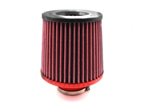 BMC Twin Air Universal Conical Filter w/Carbon Top - 60mm ID / 140mm H