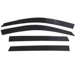 AVS 17-18 Ford F-150/F-250/F-350 SuperCab Ventvisor Low Profile Window Deflectors 4pc - Matte Black