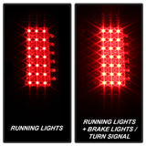 Xtune Hummer H3 06-09 ( Non H3T ) LED Tail Lights Chrome ALT-ON-HH306-LED-C