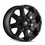 Mayhem 8030 Chaos 20x9 / 6x135 BP / 18mm Offset / 106mm Hub Matte Black Wheel