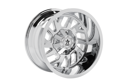 RBP 65R Glock 20x12 8x170 BP / 4.75 BS -44mm Offset 129mm CB (Hub Centric) Chrome Wheel