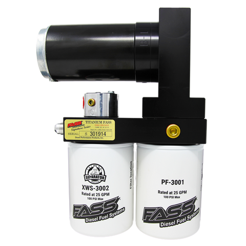 FASS 08-10 Ford F250/F350 Powerstroke 250gph/8-10psi Titanium Series Fuel Air Separation System