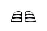 AVS 02-07 Jeep Liberty Slots Tail Light Covers - Black