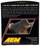 AEM 2.5 inch x 5 inch DryFlow Air Filter