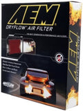 AEM 10 Ford Mustang GT 4.6L V8 12.25in OS Length x 9.625in OS Width x 2.5in H DryFlow Air Filter