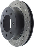 StopTech 00-08 Chevy Avalanche Slotted & Drilled Right Rear Rotor