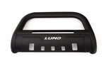 Lund 07-17 Jeep Wrangler Bull Bar w/Light & Wiring - Black
