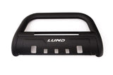 Lund 07-17 Jeep Wrangler Bull Bar w/Light & Wiring - Black