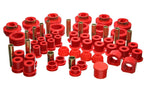 Energy Suspension 81-87 Chevy/GMC 4WD (w/ Aftermarket Frt Springs) Red Hyper-flex Master Bushing Set