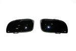 AVS 01-04 Toyota Tacoma Headlight Covers - Black