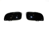 AVS 01-04 Toyota Tacoma Headlight Covers - Black