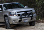 N-Fab Light Bar 06-13 Chevy Tahoe/Suburban/Avalanche - Gloss Black - Light Tabs