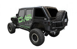 DV8 Offroad 07-18 Jeep Wrangler JK 1 Piece Fast Back Hard Top 4 Door