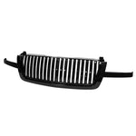 Xtune Chevy Silverado 03-06 3 pcs Front Grille Black GRI-SP-CS03-3PCS-BK