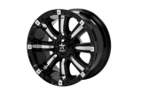 RBP 94R 20x10 8x170 BP / 5.5 BS 0mm Offset 129mm CB (Hub Centric) Black w/Chrome Inserts Wheel