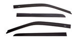 AVS 17-18 Nissan Titan Crew Cab Pickup Ventvisor Low Profile 4pc - Matte Black