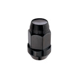 McGard Hex Lug Nut (Cone Seat Bulge Style) M12X1.5 / 3/4 Hex / 1.45in. Length (Box of 144) - Black