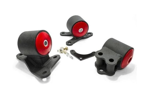 Innovative 94-01 Integra B-Series Black Steel Mounts 60A Bushings (Cable Conversion 3 Bolt)