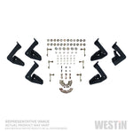 Westin 07-21 Toyota Tundra CrewMax HDX Stainless Drop Nerf Step Bars - Tex. Blk