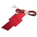 Oracle Illuminated Bowtie - Carbon Flash Metallic - Dual Intensity - Red
