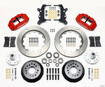 Wilwood Narrow Superlite 6R Front Hub Kit 14.00in Red 60-68 Ford / Mercury Full Size / Galaxie