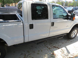 RBP RX-7 Step Bars 99-16 F250/350/450/550 Super Duty Crew Cab 6.75ft. Box - Black