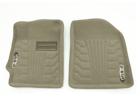 Rampage 2007-2018 Jeep Wrangler(JK) Catch-It Carpet - Tan