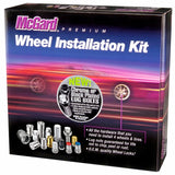 McGard 5 Lug Hex Install Kit w/Locks (Radius Seat Bolt) M14X1.5 / 17mm Hex / 27.5mm Shank L - Chrome