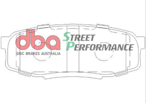 DBA 2015 Toyota Tundra SD610 Rear Brake Pads