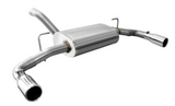 Corsa 18+ Jeep Wrangler JL 2.5in Dual Rear Exit Polished Tips Touring Axle-Back Exhaust