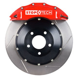 StopTech 08-10 BMW 550i w/ Red ST-60 Calipers 380x32mm Slotted Rotors Front Big Brake Kit