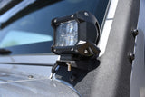 DV8 Offroad 4in Cube LED Light 18W Spot 3W LED - Chrome