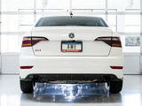 AWE Tuning 18-19 Volkswagen Jetta GLI Mk7 Track Exhaust - Diamond Black Tips (Fits High-Flow DP)