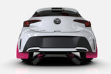 Rally Armor 2022 Rivian R1T Pink Mud Flap BCE Logo