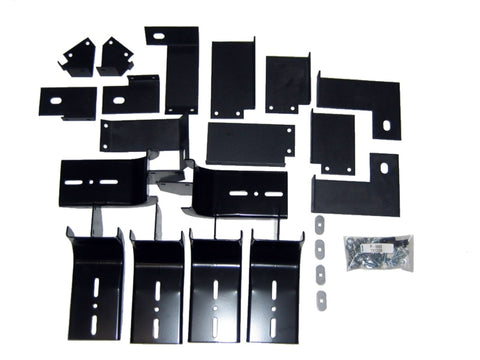 Lund 06-14 GMC Yukon XL (90in) OE Style No Drill Running Board Mounting Bracket - Black
