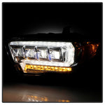 Spyder 16-20 Toyota Tacoma LED Model Only High-Power LED Headlights - Chrome PRO-YD-TT16LEDAP-C