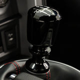 Raceseng Ashiko Shift Knob (Gate 5 Engraving) VW / Audi Adapter - Black Gloss