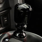 Raceseng Ashiko Shift Knob (Gate 5 Engraving) M12x1.5mm Adapter - Black Gloss