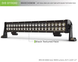 DV8 Offroad BRS Pro Series 40in Light Bar 198W Flood/Spot 3W LED - Black