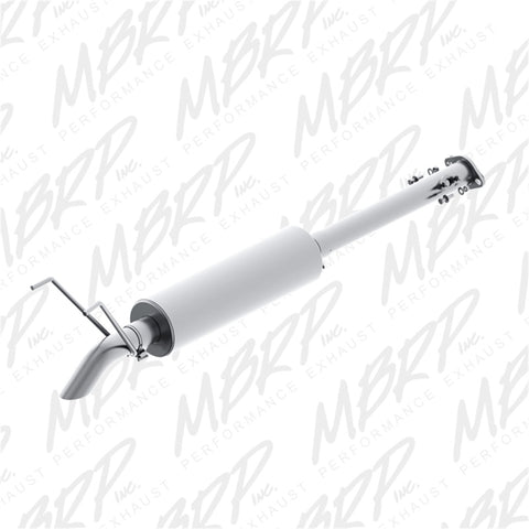 MBRP 01-05 Toyota Tacoma 2.4/2.7/3.4L 2.5in Cat Back Turn Down Style T409 Exhaust System