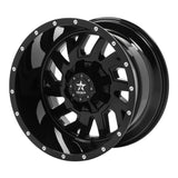 RBP 65R Glock 20x12 6x135 BP / 4.75 BS -44mm Offset 87mm CB (Hub Centric) Gloss Black Wheel
